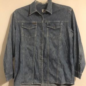 Calvin Klein Denim Long sleeve button up shirt